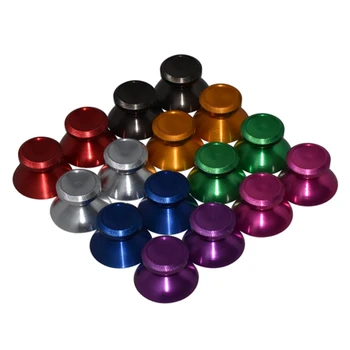 

10 pcs a lot 8 colors metal Aluminum Analog stick joystick cap for PS4 for XboxOne Controller
