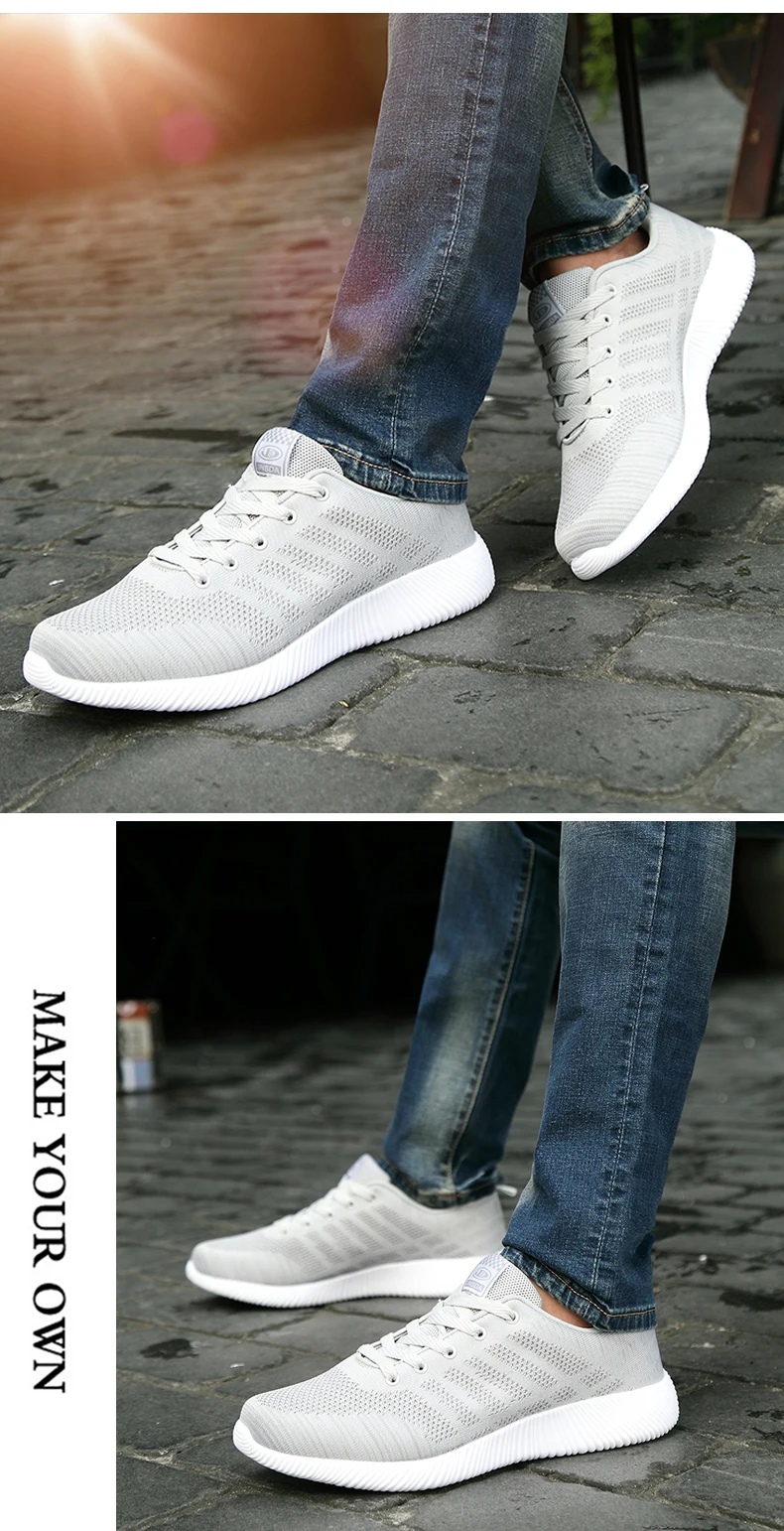 Срабатывает Для мужчин кроссовки большой размер 46 47 48 Eur высокое качество Мода кроссовки для Для мужчин Спортивная обувь Летняя уличная