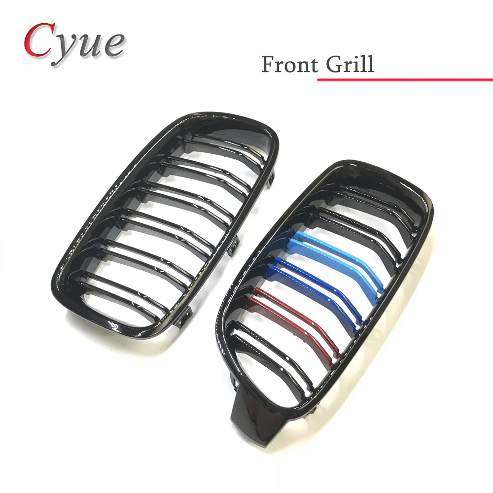 

ABS 3 Color Racing Grill Grille For BMW 3 Series F30 Grille F31 F35 320i 325i 328i 335i Sedan 2012-2017