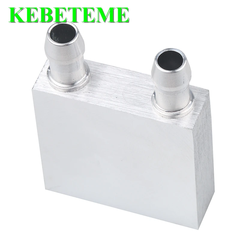 KEBETEME 40*40 мм Основной алюминиевый блок водяного охлаждения для ПК ноутбука