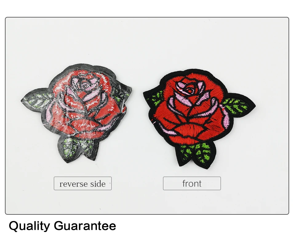 3D Applique Flower Embroidery Patches For Clothing Iron On Badges For Clothes Cute Cat Popcorn Heart Love Girl Patch (3)