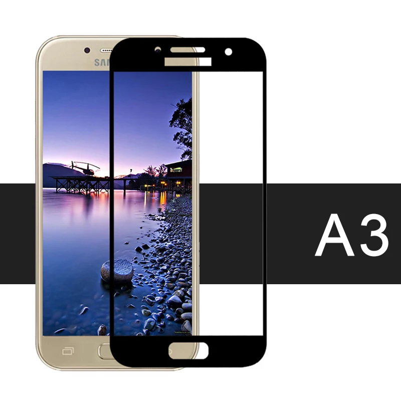 TOMKAS For Samsung Galaxy J3 J5 J7 2016 A3 A5 2017 to Edge Coverage Screen Protector Film For Galaxy J3 J5 J7 2016 A3 A5 2017    (19)