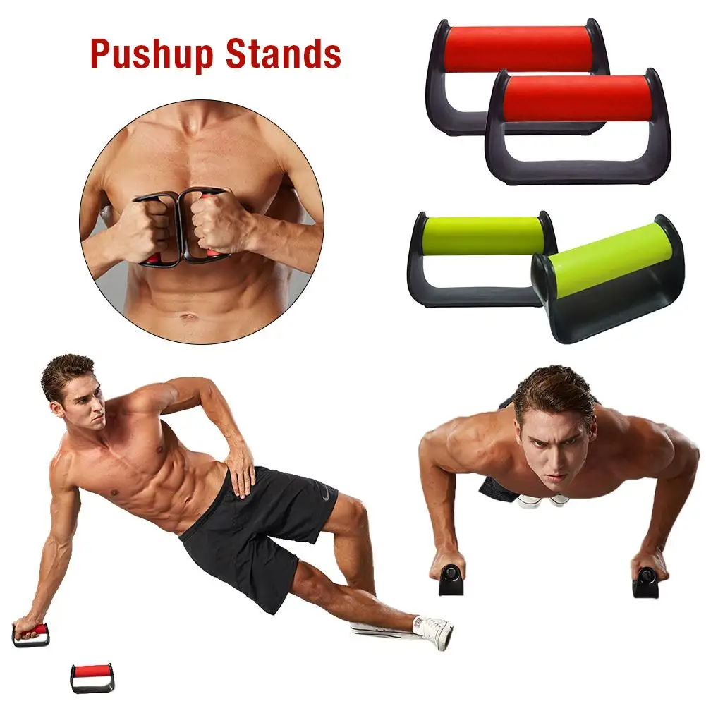 Портативные подставки Pushup для фитнеса, тренировки, ручки Pushup, подставки для пола, программа для обучения Pushup, кронштейн для пуш-ап