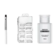 Расширенный клей, полигель, расширенные инструменты для ногтей, клей для ногтей, кристальная бумага для маникюра, без твердого состояния, быстросохнущая модель