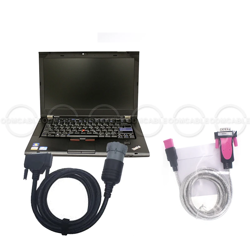 

Diesel truck diagnostic tool InPower ATS Service Tool forcummins INSITE InPower ONAN with T420 laptop Generator Test Cable