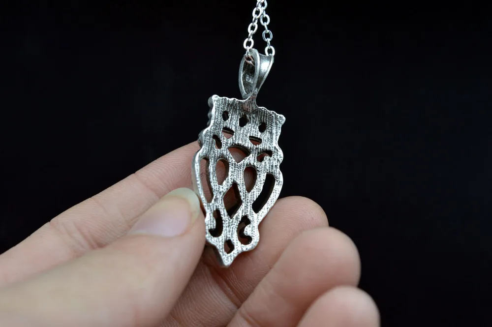 1 шт. Винтаж серебро шотландский кулон свадебные Цепочки и ожерелья Scotch Thistle Jewelry