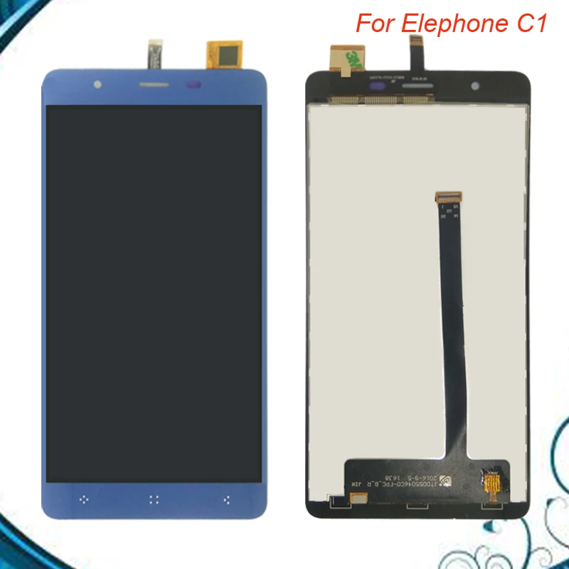 

FOR Elephone C1 LCD Display+Touch Screen+Tools 100% NEW Digitizer Assembly Replacement Accessories +Free tools free shipping