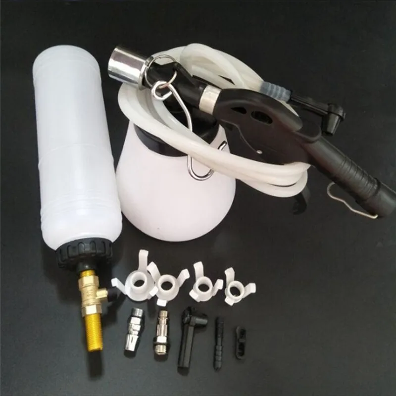 Пневматические вакуумные тормоза сцепления Bleeder Kit 0,7 литра и 0.8L главный цилиндр давление воздуха жидкости Bleeder инструмент для автомобилей двигатель грузовик