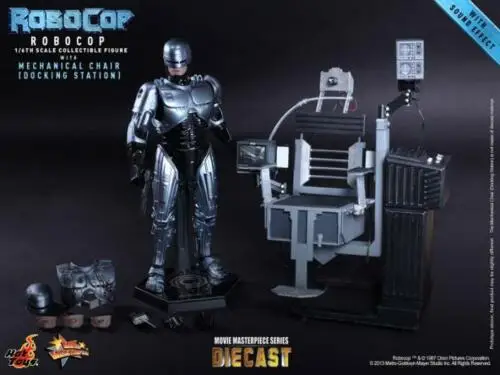 Figure 1//6 LOWER FACES #2 Hot Toys ROBOCOP Mechanical Chair Docking Station