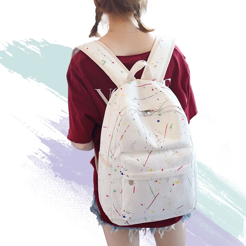 Модные новые подростковые школьные рюкзаки для девочек и мальчиков подросткового возраста, студенческий рюкзак, Женский ноутбук, Оксфордский белый рюкзак