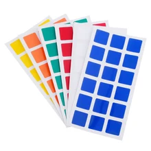 6 pcs Dayan Magic Cube PVC Stickers for Dayan GuHong 3x3x3 57mm Magic Cube Puzzle Toys