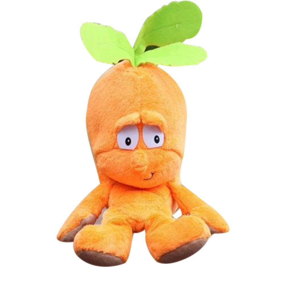 1 шт. фрукты овощи мягкая плюшевая игрушка мягкая кукла милый подарок для детей Дети YH-17 - Цвет: carrot