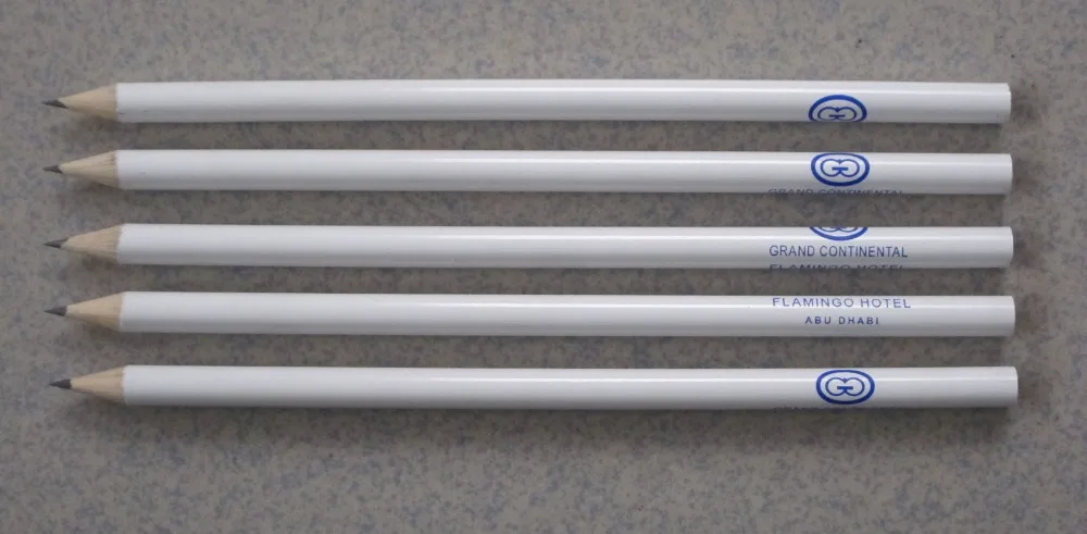 Good quality logo branded cheap bulk wooden pencils graphite pencil