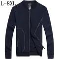 Размер 8XL 7XL длинный плащ Мужская брендовая одежда повседневные мужские пальто с капюшоном Высококачественная ветровка Мужское пальто