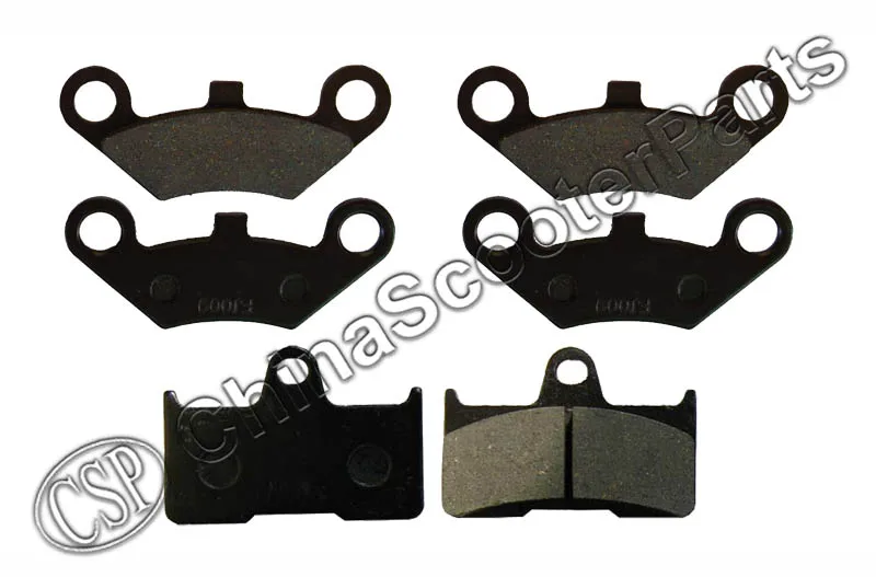 3 пары полу металлик спереди и сзади тормозных колодок для CFmoto CF500 500 500CC CF600 600 600CC X5 X6 X8 U5 ATV UTV Shineary - изображение