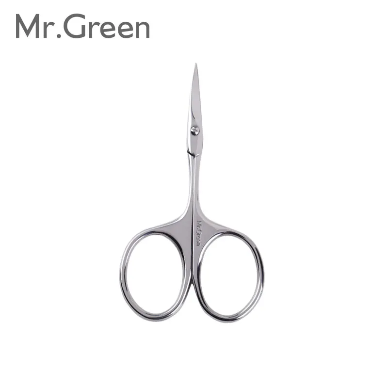 Eyebrow Trimmer Set Eyebrow Trimmer Eyebrow Scissors Stainless Steel Scissors Hair Remover Eyebrow Trimmer Blade Facial Dissection Scissors MR.GREEN Manicure Precision Professional Stainless Steel Eyebrow Eyelash Hair Remover Trimme Tool Eyebrow Scissors Curved Blad