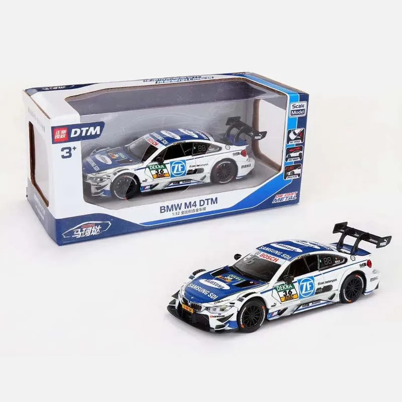 Goede 1 32 gegoten speelgoed auto snelle en passie BMW M4 auto model serie auto speelgoed kinderen kerstcadeau