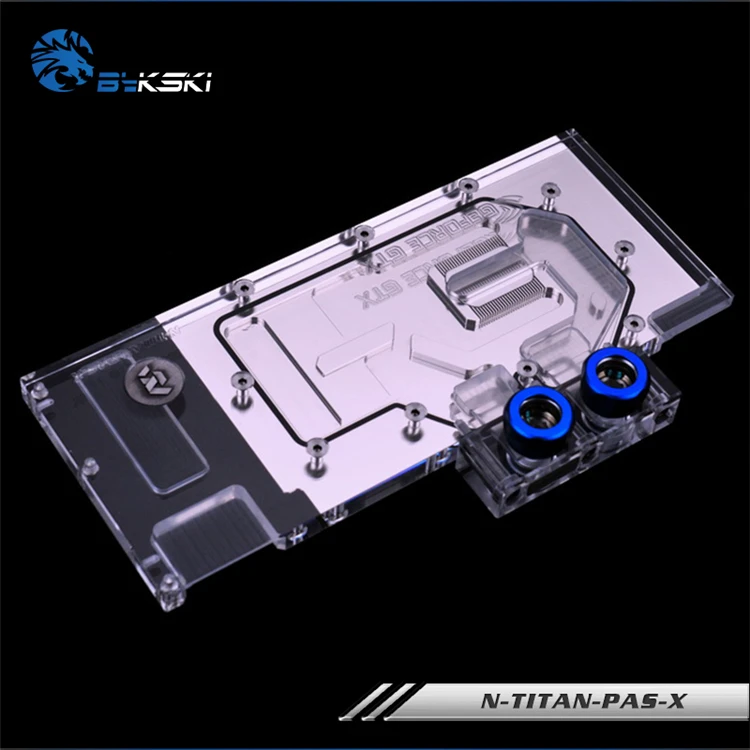 Блок ГП Bykski для основателей GTX1080Ti GTX1080 Titan X Pascal с поддержкой технологии Titan|gpu