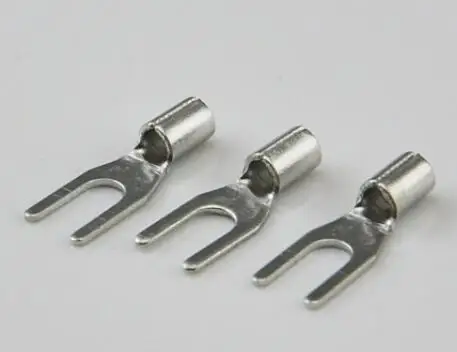 

SNB2-3 SNB2-3.5S SNB2-3.5L SNB2-4S SNB2-4L SNB2-4M SNB2-5S SNB2-5L Fork Type Uninsulation Spade Cable Terminals for AWG 16-14