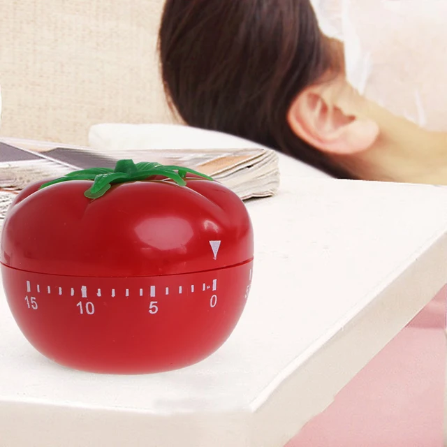 Usable Tomato Shape Cooking Mechanical Timer Kitchen Gadgets Countdown