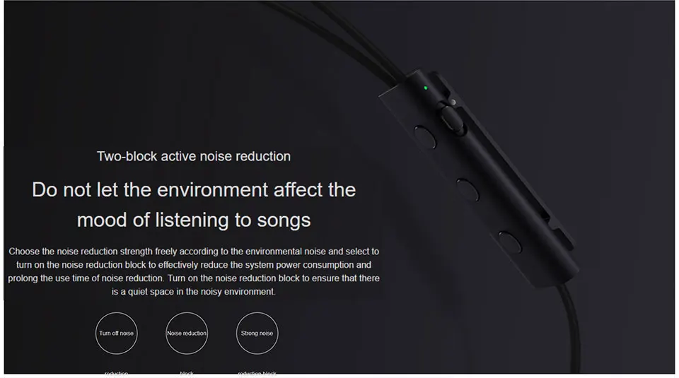 Original Xiaomi 3.5mm ANC Earphone Hybrid 3 Unit 2 Grade Noise Cancel Active Noise Cancelling Hi-Res Earphones (16)