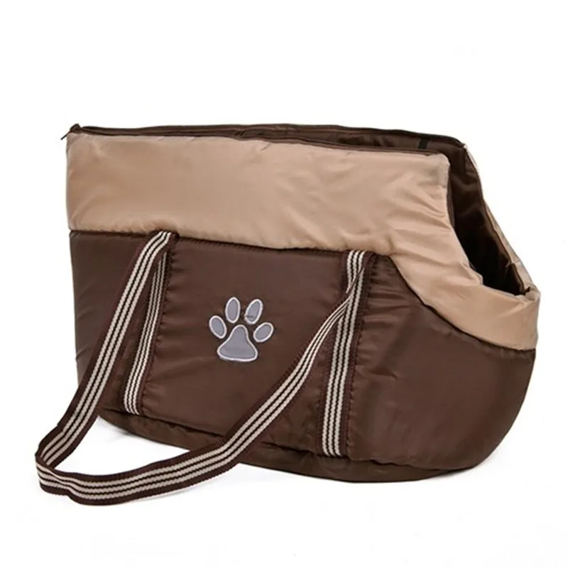 Dog Cat Bag For Travel Leisure Soild Pet Carrier Pattern Paw Prints Suitable Small/Middle Dog ...