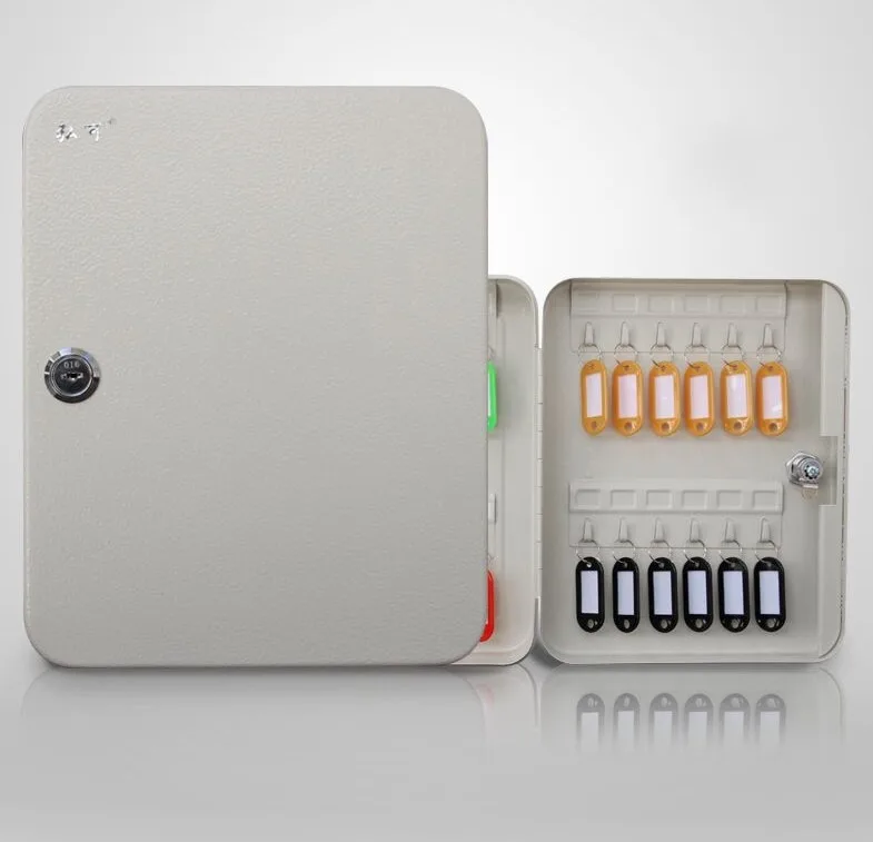 Combination 48 Keys Lockable Key Safe Storage Box Wall Mounted