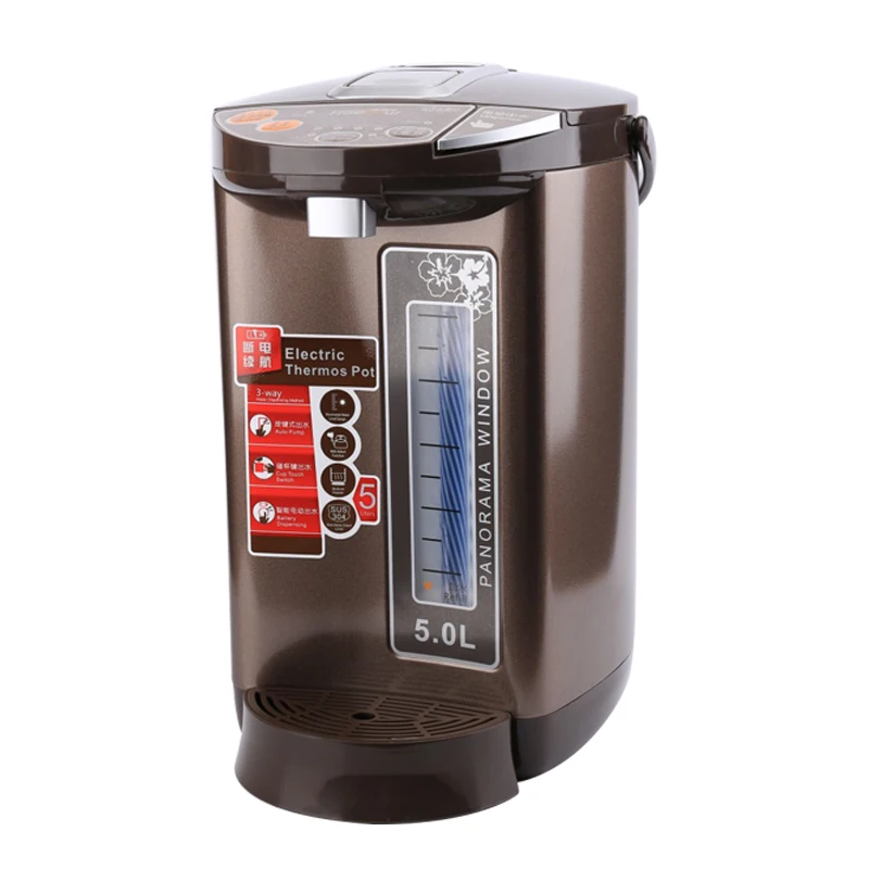 

5L Stainless Steel Electric Water Kettle Different Temperature Adjustor Water Boiler Intelligent Teapot Automatic Power Off