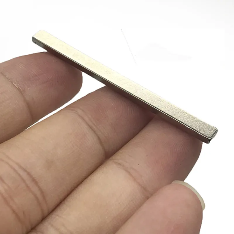 10 шт. 50x4x2 мм сильные N35 неодимовые магниты Блок Редкоземельные DIY мощный постоянный магнит