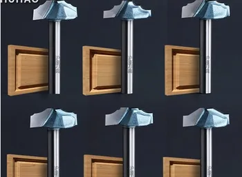 

AIR TRIMMER Door Flat Edge Trimmer Cupboard Window Door Edge Cutting Shape Sculpt CNC Engraving Flower of Door Engraving Cutter