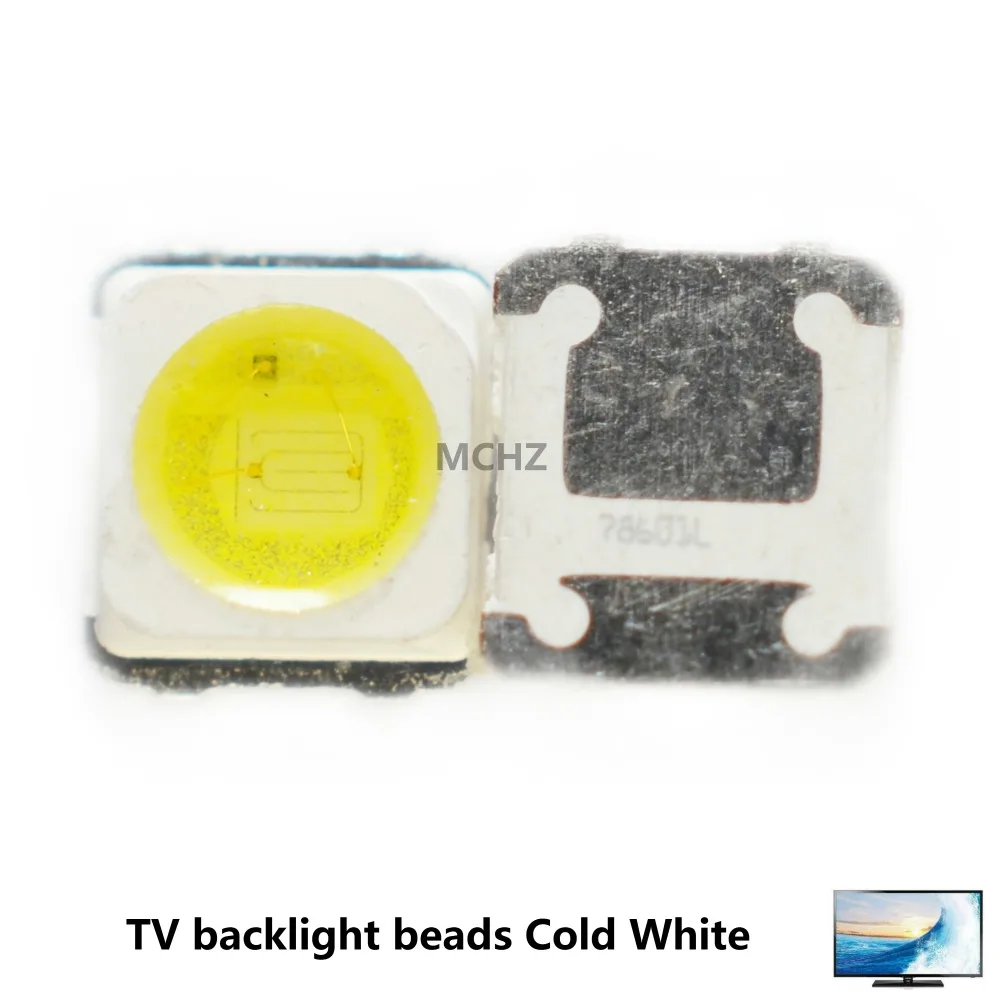 100 шт Samsung 3228 2828 LED SMD TV подсветка 3В 1,5 Вт 500мА светодиодные бусины холодный белый для Samsung SPBWH1320S1EVC1B1B Бесплатная доставка|Подвесные лампочки|   | АлиЭкспресс