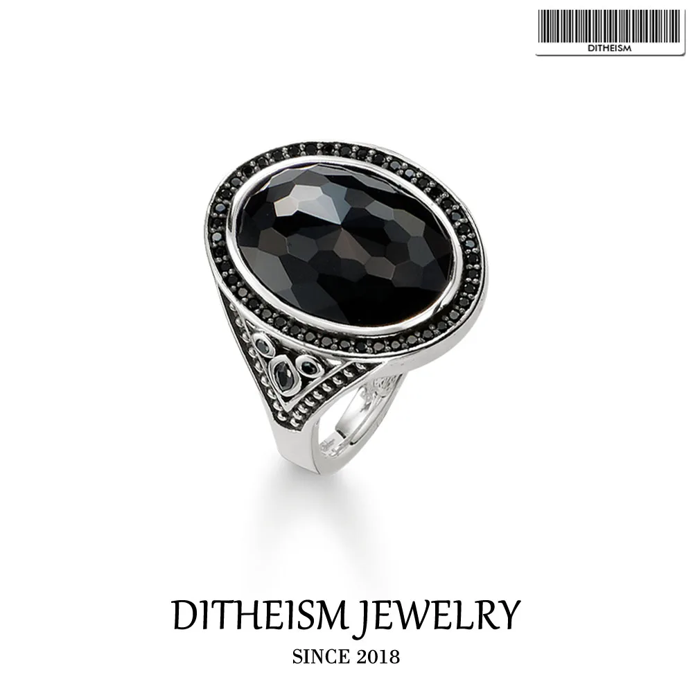 Красочные камни обручальные кольца, 925 пробы серебро Модные украшения Мода вечерние подарок для Для женщин девочек - Цвет основного камня: Oval