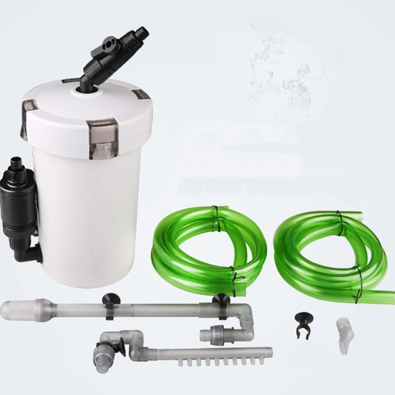 aquarium pre filter outside filter 400L/h HW 602B with 6w external