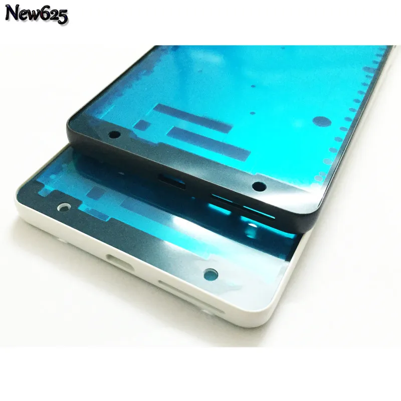 Оригинальная новая передняя рамка Корпус для Sony Xperia E5 f3311 f3313 передняя рамка с боковыми кнопками