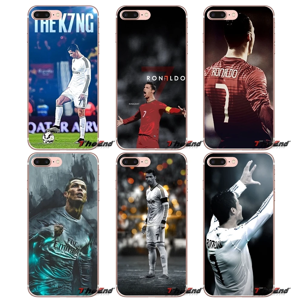 

For Huawei P Smart Y6 Pro P8 P9 P10 Nova P20 Lite Pro Mini 2017 SLA-L02 SLA-L22 2i cristiano ronaldo cr7 Soft Cell Phone Cover