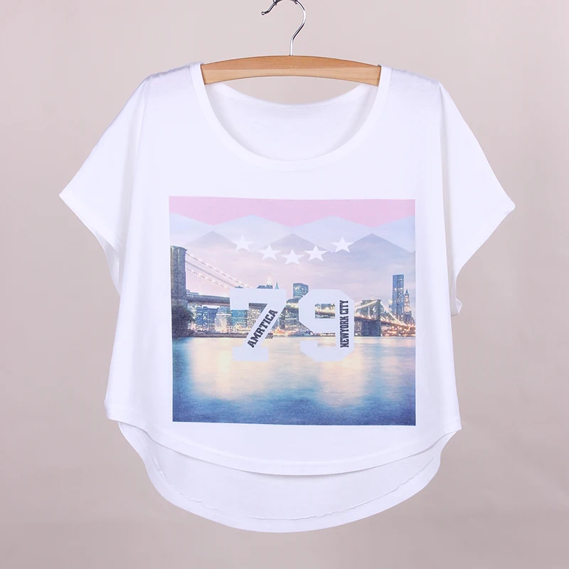 Th V n Chuy n Th nh Ph Hi n i In Summer Tee Ph N 2016 C G i M i Casual Top Tees K ch 