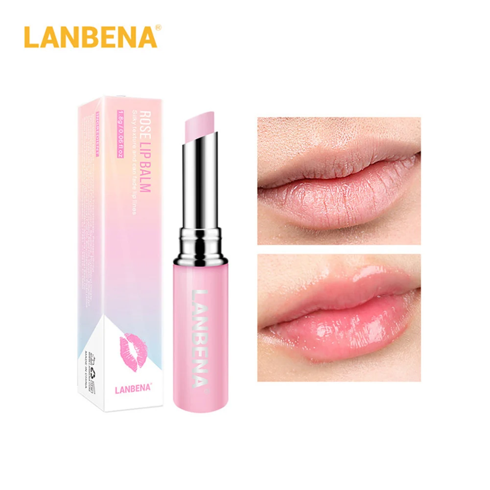 

Natural Rose Hyaluronic Makeup Care Lip Therapy Watery Vivid Chameleon Lip Balm Acid Anti Aging Highly Nourishing Moisturizing