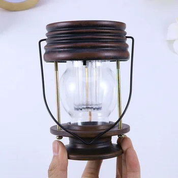 

Solar Hanging LED Light Fence Lamp Wall Lantern for Garden Balcony Courtyard #5