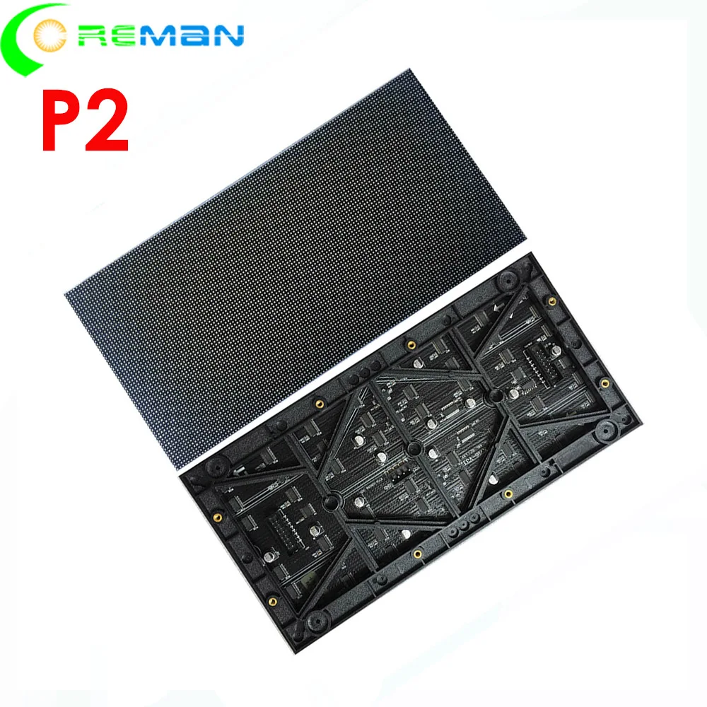 

Freeshipping p2 led module indoor , led matrix p2 128x256mm , 64x128 dots, hub75 1/32S full color p2 rgb led module
