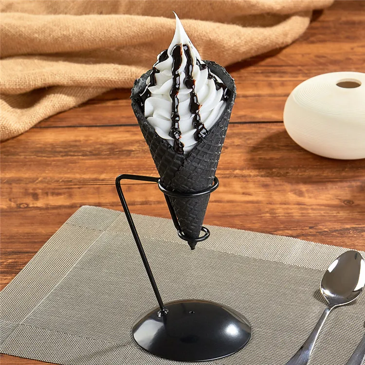 

Simulation fancy ice cream cone type crispy ice cream model ice cream model fake dessert sample prop Simulation food model