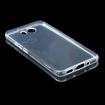 

100pcs/lot transparent smooth Soft TPU Cover Case for HTC U11/Ocean