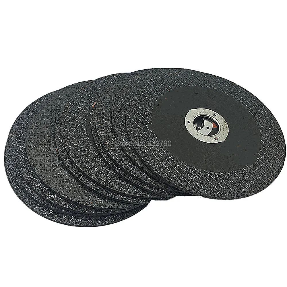 10pcs Cut Off Wheel Disc Flat Lap Grinding Disc 100x2x16mm Resin