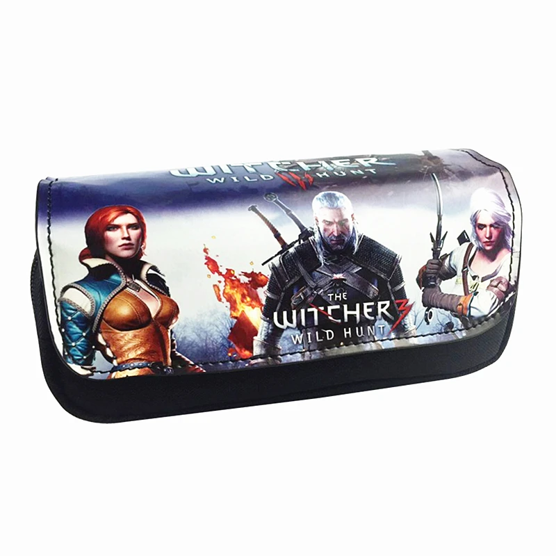 

children toy game case The Witcher lady comestic bag lol bags lovely frog animal boy pen case overwatch zip bag womon