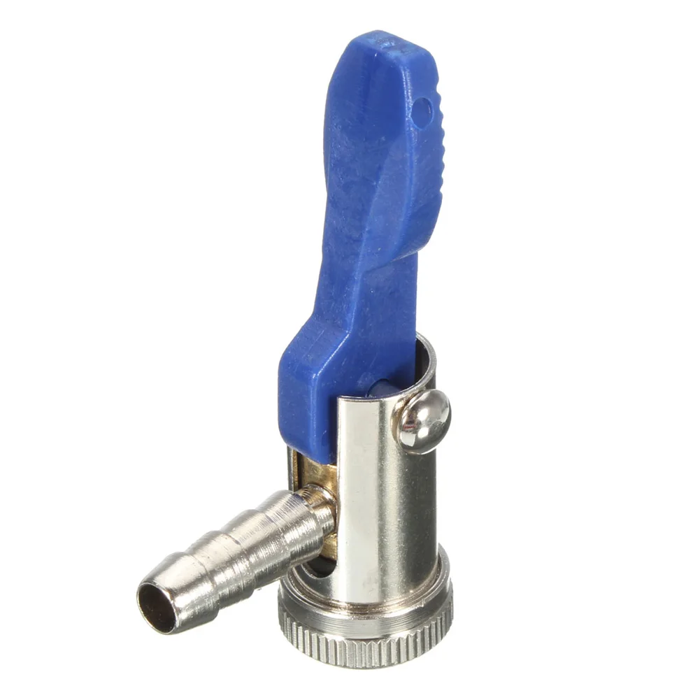 

6mm/8mm Thumb-Lock Air Chuck For Vehicles Motor Tyre Inflating Clip-on Quick Connector Tool DXY88