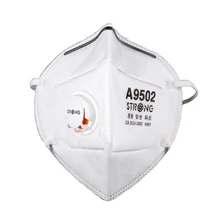 10Pcs STRONG ST-A9502L Particulate Respirator KN95 with Exhalation Valve Dust Mask Against PM2.5 Industrial Dust Protection Mask