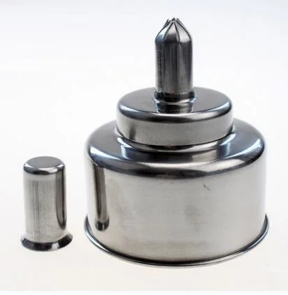 

free shipping stainless steel alcohol burner spirit lamp