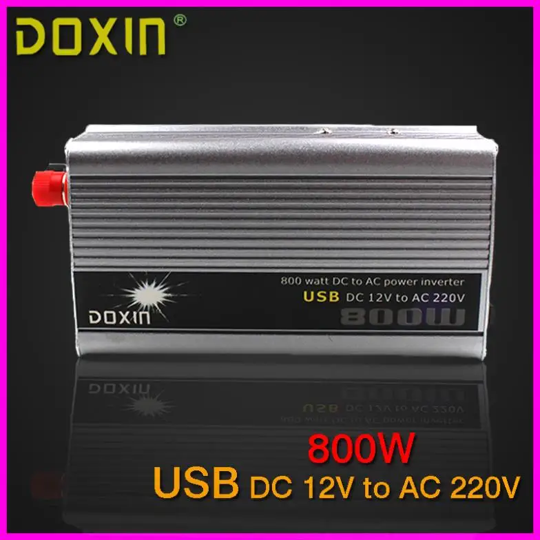 

800W USB household car power inverter converter DC 12V to AC 220V car battery charger Car Power Supply ST-N017