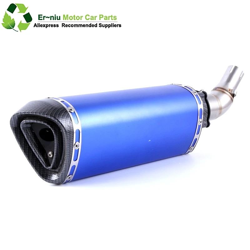 

MT-03 MT03 Motorcycle youshimura Exhaust Muffler Pipe Middle Link Pipe Escape FOR YAMAHA YZF-R3 R3 R25 R30 2015 2016 Slip-On
