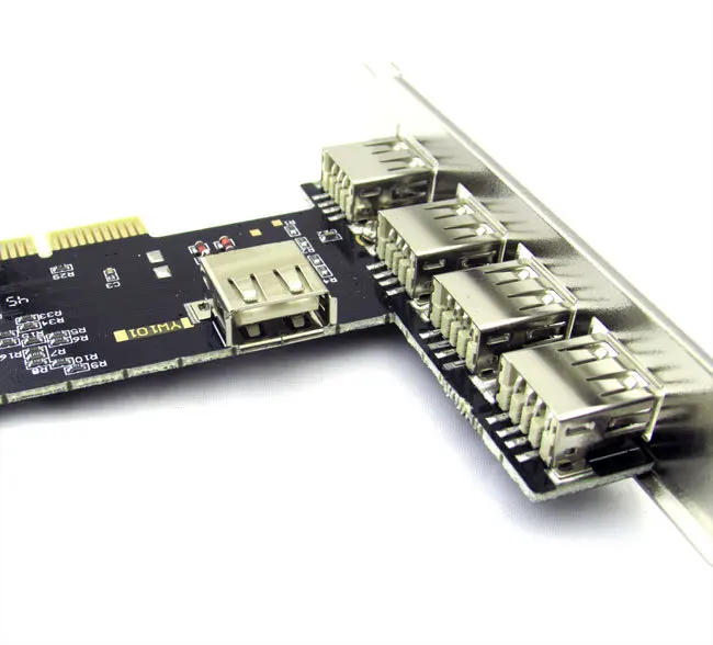 Карта расширения PCI USB 2 0 5 портов 480 Мбит/с|usb dial up modem|card usb memoryusb wireless adapter card |