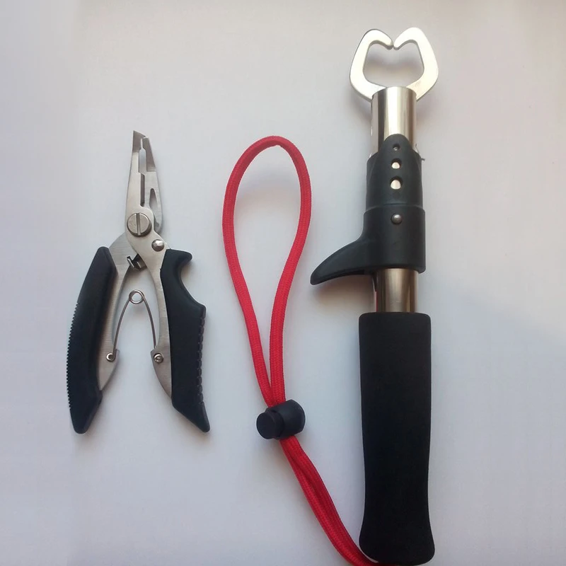 Multifunction Fishing Grip Stainless Steel Nipper Lure Pincers Grip Set